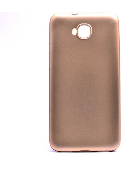 Asus Zenfone 4 Selfie ZD553KL Uyumlu Kılıf Zore Premier Silikon Kapak, Gold