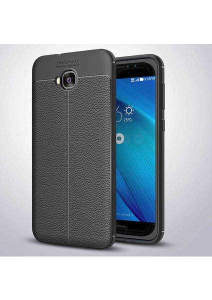 Asus Zenfone 4 Selfie ZD553KL Uyumlu Kılıf Zore Silikon Niss Kapak, Siyah