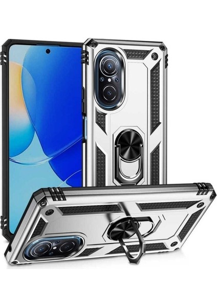 Huawei Nova 9 Se Uyumlu Kılıf Zore Vega Kapak, Gri