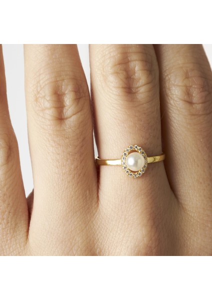 Büyük Inci Taşlı Yüzük modelleri