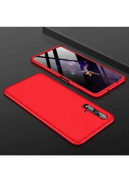 Huawei Honor 20 Uyumlu Kılıf Zore Ays Kapak, Kırmızı