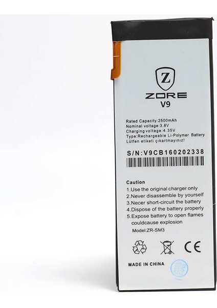 Casper Via V9 Uyumlu Zore Orjinal Pcb Li Batarya