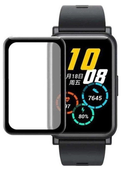 Huawei Band 8 Uyumlu Zore Pmma Pet Saat Ekran Koruyucu