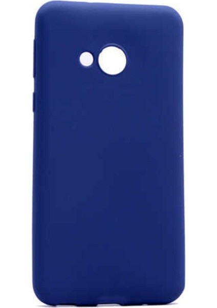 Htc U Play Uyumlu Kılıf Zore Premier Silikon Kapak, Lacivert