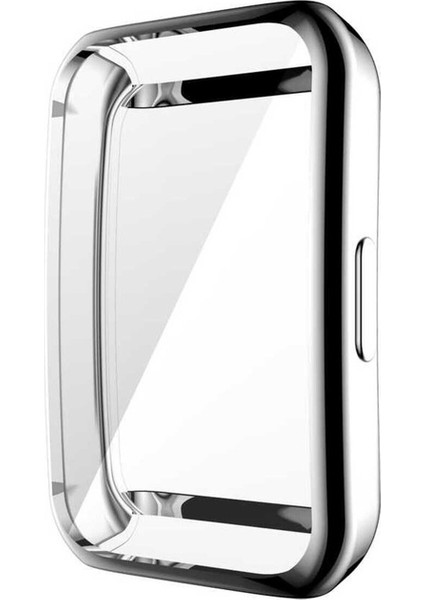 Huawei Band 7 Uyumlu Zore Watch Gard 09 Koruyucu Silikon, Gri fiyatları