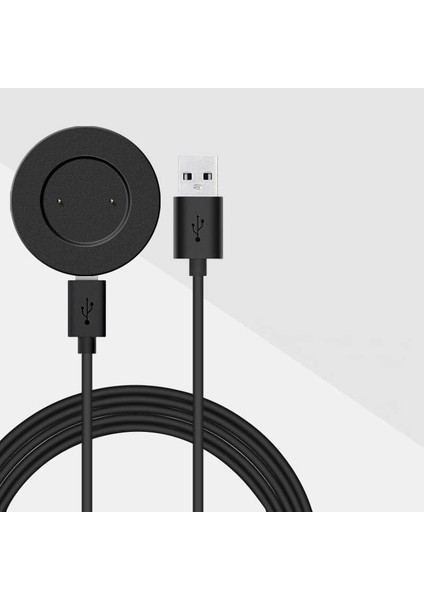 Huawei Gt2 46MM Uyumlu Zore USB Şarj Kablosu, Siyah fiyatları