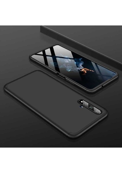 Huawei Honor 20 Uyumlu Kılıf Zore Ays Kapak, Siyah