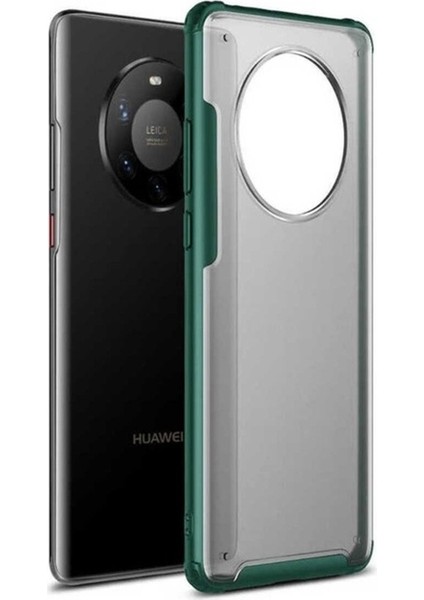 Huawei Mate 40 Pro Uyumlu Kılıf Zore Volks Kapak, Koyu Yeşil