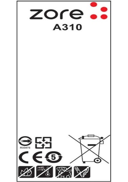 Galaxy A3 2016 Zore Quality Batarya