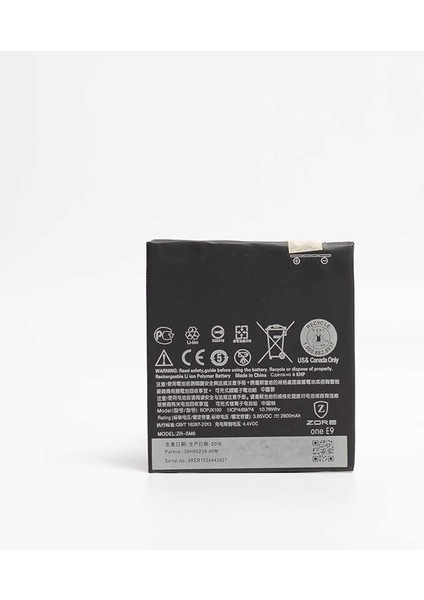 Htc One E9 Uyumlu Zore Tam Orjinal Batarya