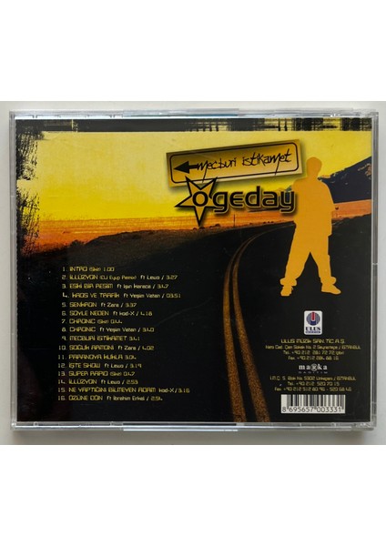 Ulus Müzik Ogeday Mecburi Istikamet CD (Orjnal Dönem Baskı Cd)