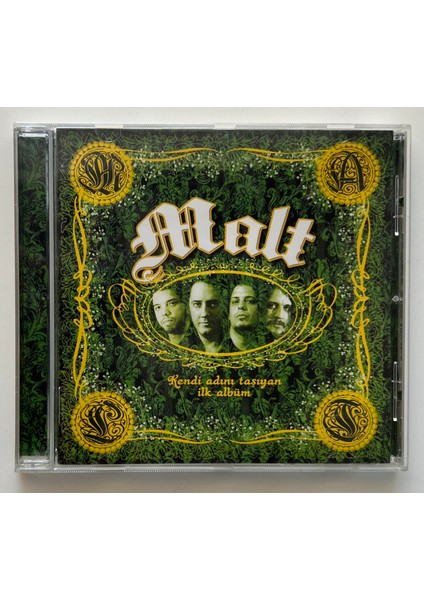 Malt Kendi Adını Taşıyan Ilk Albüm CD (Orjnal Dönem Baskı Cd)