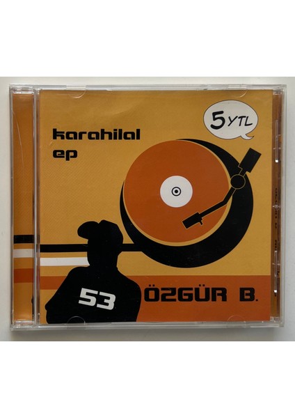 Özgür B Karahilal Ep CD (Orjnal Dönem Baskı Cd)