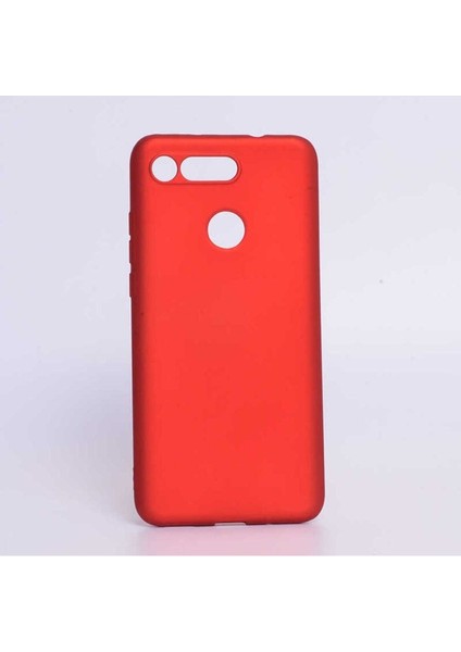 Huawei Honor View 20 Uyumlu Kılıf Zore Premier Silikon Kapak, Kırmızı