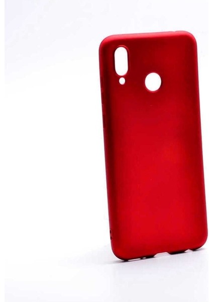 Huawei Honor Play Uyumlu Kılıf Zore Premier Silikon Kapak, Kırmızı