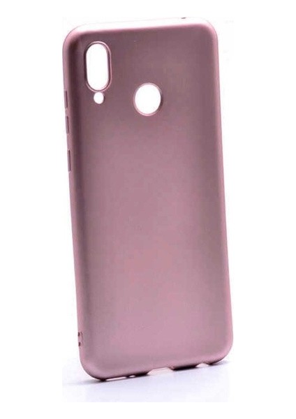 Huawei Honor Play Uyumlu Kılıf Zore Premier Silikon Kapak, Rose Gold