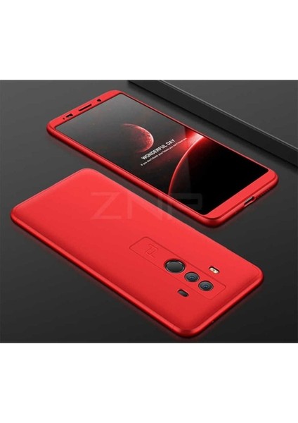 Huawei Mate 10 Pro Uyumlu Kılıf Zore Ays Kapak, Kırmızı