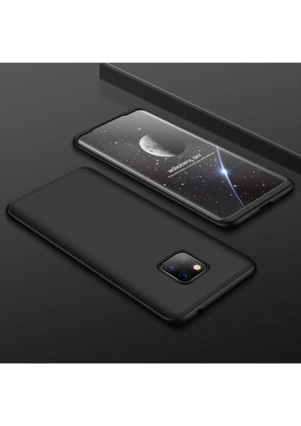 Huawei Mate 20 Pro Uyumlu Kılıf Zore Ays Kapak, Siyah