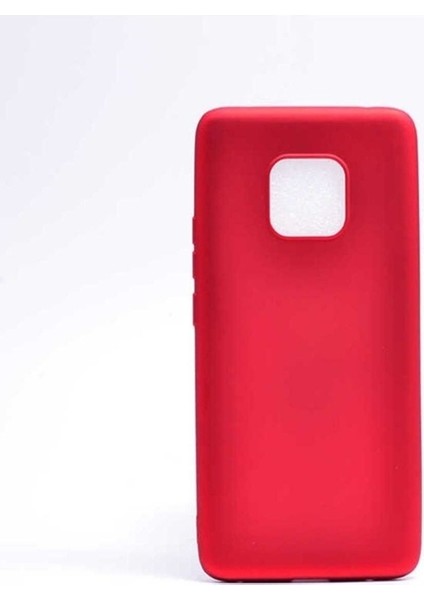 Huawei Mate 20 Pro Uyumlu Kılıf Zore Premier Silikon Kapak, Kırmızı
