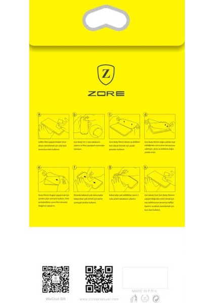 Huawei Mate 20 Pro Uyumlu Zore Ön Arka Zum Body Ekran Koruyucu fiyatları