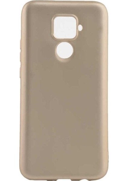 Huawei Mate 30 Lite Uyumlu Kılıf Zore Premier Silikon Kapak, Gold