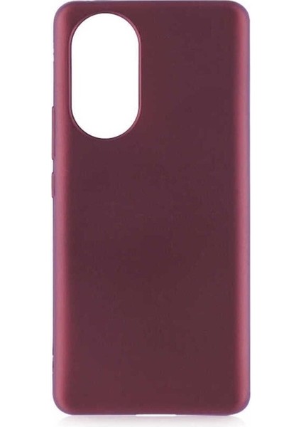 Huawei Nova 9 Uyumlu Kılıf Zore Premier Silikon Kapak, Mürdüm