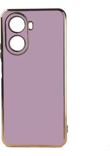 Huawei Nova 10 Se Uyumlu Kılıf Zore Bark Kapak, Lila