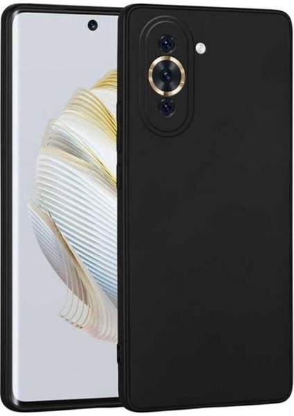 Huawei Nova 10 Uyumlu Kılıf Zore Premier Silikon Kapak, Siyah