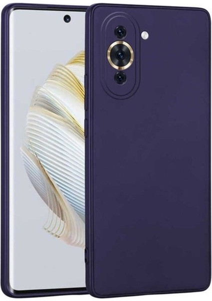 Huawei Nova 10 Uyumlu Kılıf Zore Premier Silikon Kapak, Lacivert