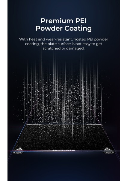 Creality K1 Max Pei Kaplı Yay Çeliği Manyetik Tabla - 310X315MM - Orijinal