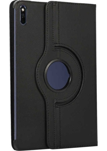 Huawei Matepad 11 (2021) Uyumlu Zore Dönebilen Standlı Kılıf, Siyah