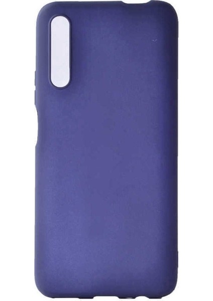 Huawei P Smart Pro 2019 Uyumlu Kılıf Zore Premier Silikon Kapak, Lacivert