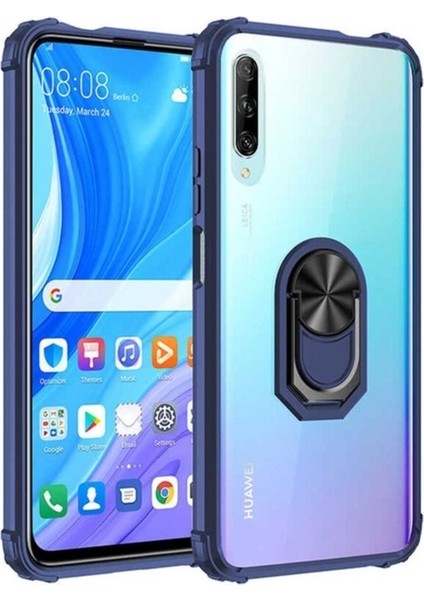 Huawei P Smart Pro 2019 Uyumlu Kılıf Zore Mola Kapak, Lacivert