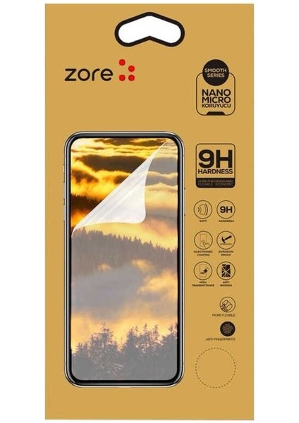 Huawei P Smart S (Y8P) Uyumlu Zore Nano Micro Temperli Ekran Koruyucu