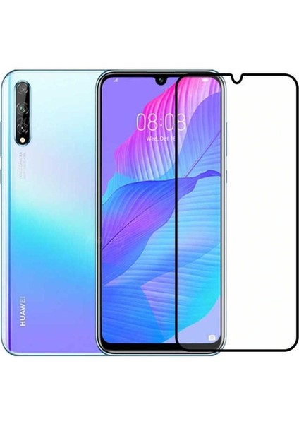 Huawei P Smart S (Y8P) Uyumlu Zore Kenarları Kırılmaya Dayanıklı Cam Ekran Koruyucu