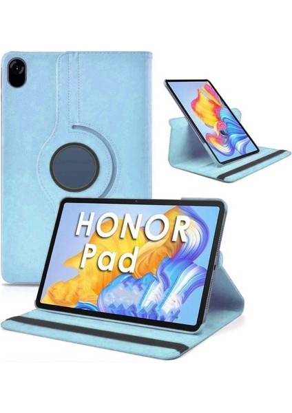 Huawei Honor X8 Pro 11.5' Uyumlu Zore Dönebilen Standlı Kılıf, Mavi