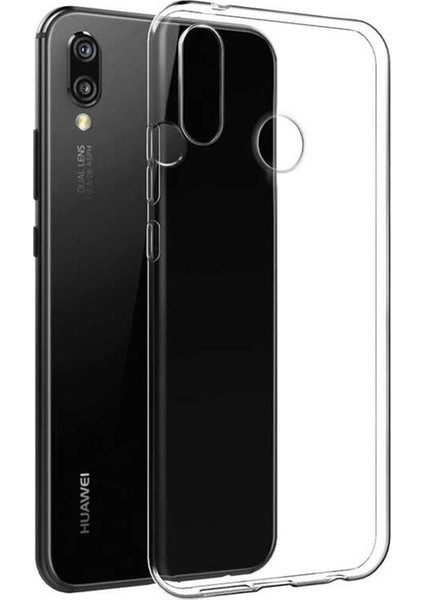 Huawei P20 Lite Uyumlu Kılıf Zore Süper Silikon Kapak