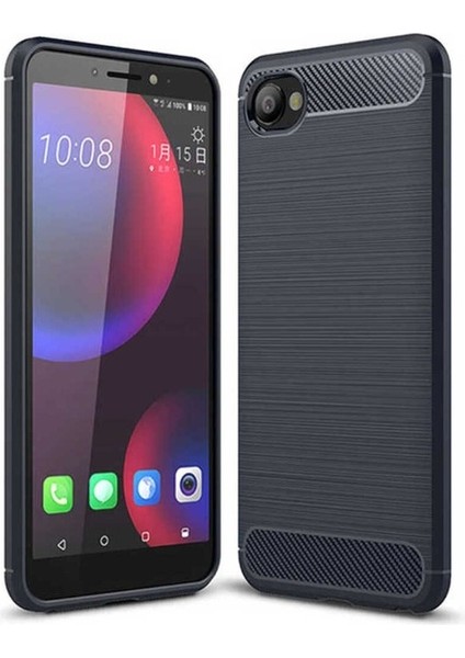 Htc Desire 12 Plus Uyumlu Kılıf Zore Room Silikon Kapak, Lacivert