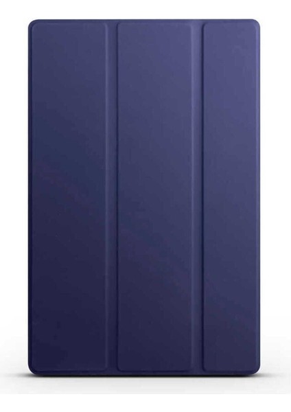 Huawei Matepad Se 10.4 Uyumlu Zore Smart Cover Standlı 1-1 Kılıf, Lacivert