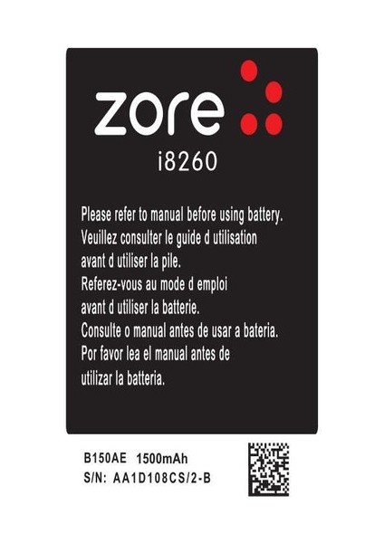Galaxy Core İ8260 Zore Quality Batarya