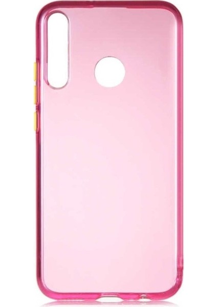 Huawei P40 Lite E Uyumlu Kılıf Zore Bistro Kapak, Pembe