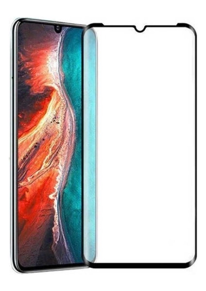 Huawei P30 Uyumlu Zore Kenarları Kırılmaya Dayanıklı Cam Ekran Koruyucu