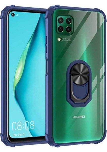 Huawei P40 Lite Uyumlu Kılıf Zore Mola Kapak, Lacivert