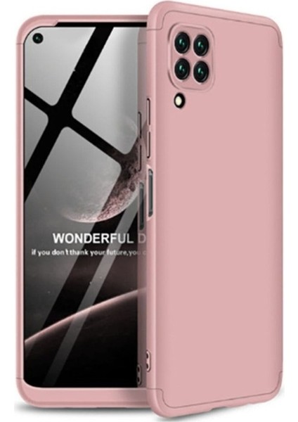 Huawei P40 Lite Uyumlu Kılıf Zore Ays Kapak, Rose Gold