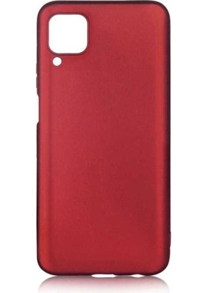 Huawei P40 Lite Uyumlu Kılıf Zore Premier Silikon Kapak, Mürdüm