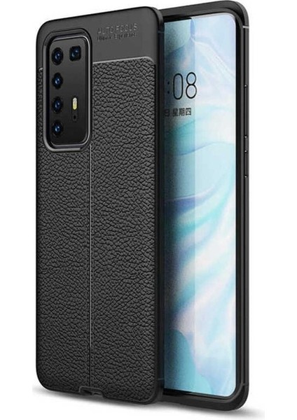 Huawei P40 Pro Uyumlu Kılıf Zore Niss Silikon Kapak, Siyah