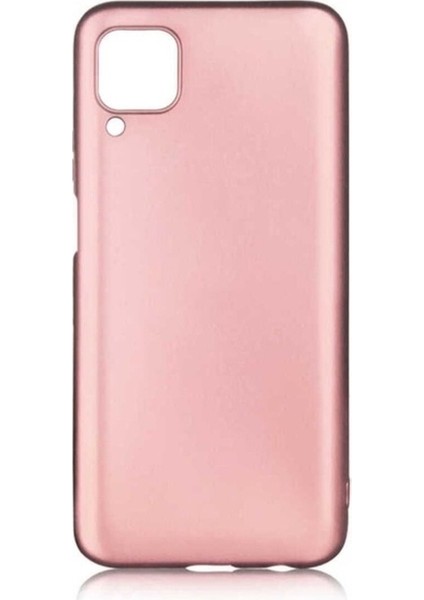 Huawei P40 Lite Uyumlu Kılıf Zore Premier Silikon Kapak, Rose Gold