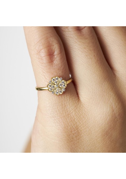 Kalpli Çiçek Model Yüzük modelleri