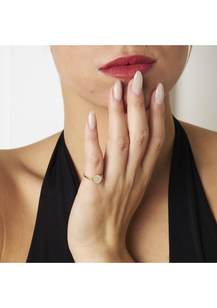 Kalpli Çiçek Model Yüzük indirimleri