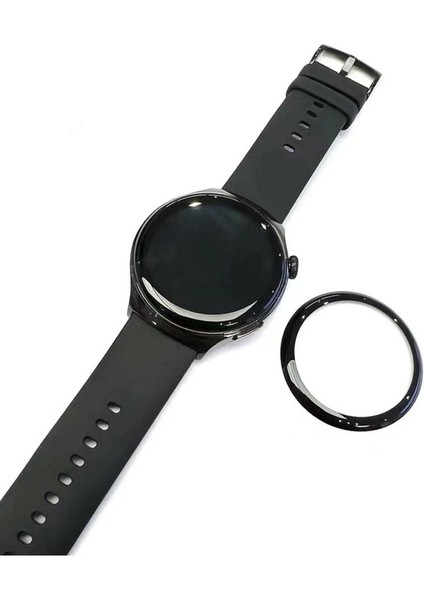 Huawei Watch 4 Uyumlu Zore Pmma Pet Saat Ekran Koruyucu
